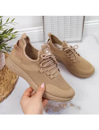 Športová obuv NEWS W EVE268A beige Športová obuv NEWS W EVE268A beige