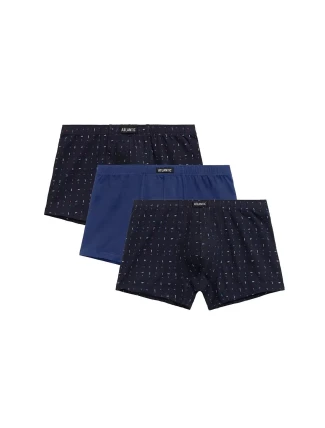 Pánske boxerky 3MH-194 A'3 S-2XL Dark Blue - Atlantic Pánske boxerky 3MH-194 A'3 S-2XL Dark Blue - Atlantic