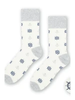 PÁNSKE TMAVOMODRÉ PONOŽKY 117