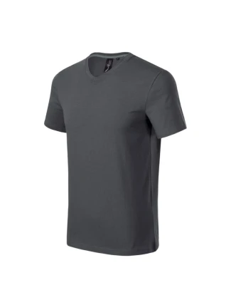 Malfini Action Tričko s výstrihom do V M MLI-70083 light anthracite men