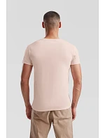 Fruit of the Loom Iconic 150 T Pánske tričko 16.1430 melírovaná zelená
