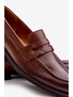 Pánske kožené mokasíny Zazoo 1570/1 Brown