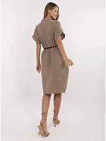 MI SK šaty A2494.99 hnedé MI SK šaty A2494.99 hnedé