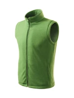 Next Fleecová vesta unisex trávovo zelená