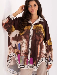 Košeľa s dlhým rukávom model 218396 Rue Paris