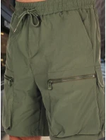 Pánske textilné bojové šortky zelené FashionStreet SX2508
