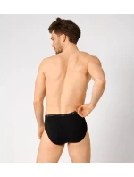 Pánske nohavičky Basic Midi 2P - BLACK - black 0004 - SLOGGI Pánske nohavičky Basic Midi 2P - BLACK - black 0004 - SLOGGI