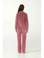 Vamp - Zamatové tepláky na zips 21142 - Vamp Vamp - Zamatové tepláky na zips 21142 - Vamp