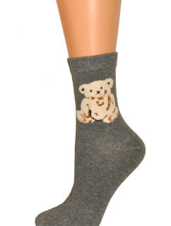 Dámske ponožky Ulpio Aura.Via 7598 Plyšový medvedík
