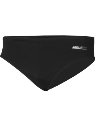 Pánske plavky Alan M 01 black - Aqua-Speed