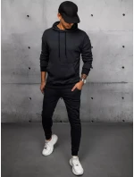 FashionStreet čierna pánska tepláková súprava AX0681