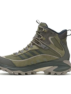 Vysoké turistické topánky Merrell Moab Speed 2 Thermo Mid WP – triple black