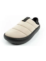 Pánske zateplené papuče Crocs Classic Puff Moc beige