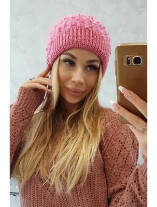 Bubble hat K219 svetlo ružová