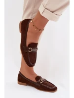 Dámské Mokasíny S Ozdobou Hnědé Palerina