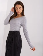 PM SW PM1088 Sveter.25 svetlo šedá