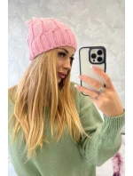 Fleecová čiapka Iwona K221 pink Fleecová čiapka Iwona K221 pink