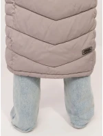 Kabát D51160XB44540A1 tmavo lila