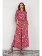 Dámske šaty s dlhým rukávom SUK205 - Lanti