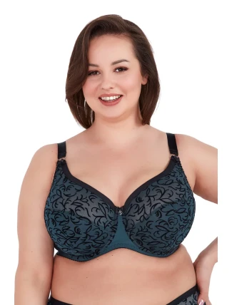 POLOMÄKKÁ PODPRSENKA ADALINE MAXI 1213 TYRKYSOVÁ