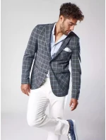 Pánska čierna bunda FashionStreet MX0563 Pánska čierna bunda FashionStreet MX0563