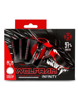 Šípky Wolfram Infinity 97% Steeltip HS-TNK-000013387 Šípky Wolfram Infinity 97% Steeltip HS-TNK-000013387