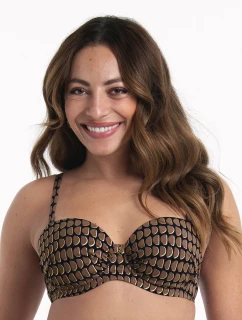 Horný diel plaviek Style Cosima - Vrchný diel plaviek 8724-1 black - RosaFaia