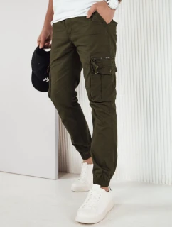 Pánske bojové nohavice zelené FashionStreet UX4178