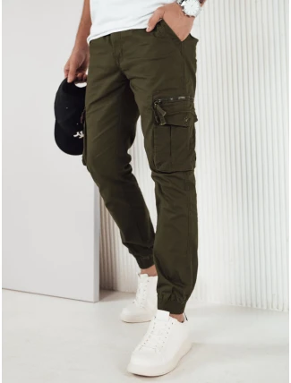 Pánske bojové nohavice zelené FashionStreet UX4178 Pánske bojové nohavice zelené FashionStreet UX4178