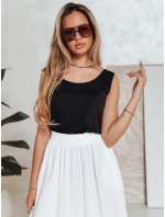 Dámsky top AGNETHAS basic bez ramienok čierny FashionStreet RY2500