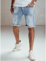 Pánske modré džínsové šortky FashionStreet SX2561