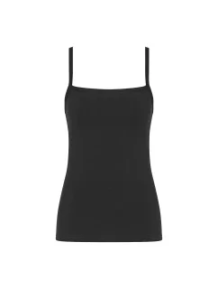 Dámske tričko EVER Ease Spaghetti Shirt - BLACK - black 0004 - SLOGGI