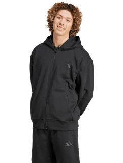 Pánska mikina adidas All Szn Fleece Full-Zip Hoodie black IX1249 pánska