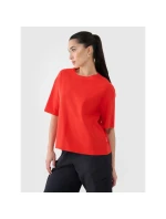 Dámske tričko z vaflového úpletu 4F 4FRSS25TTSHF2651-62S