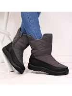 Nepremokavé snehové topánky NEWS W EVE309B šedé Nepremokavé snehové topánky NEWS W EVE309B šedé