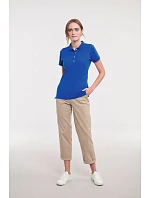 Russell Athletic 566F Dámske elastické piqué polo tričko 10.566F bordová Russell Athletic 566F Dámske elastické piqué polo tričko 10.566F bordová