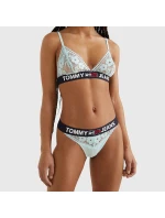 Dámske džínsové čipkované tangá UW0UW03950-C94 - Tommy Hilfiger Dámske džínsové čipkované tangá UW0UW03950-C94 - Tommy Hilfiger
