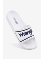 Klapki Męskie WRANGLER AVERELL SLIDER MEN LOW 20251042.1FG Białe