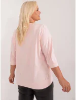 Blúzka RV BZ 9540.23X svetlo ružová