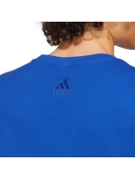Pánske tričko Essentials French Terry Big Logo M IC9325 Blue - Adidas