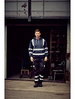 Mikina s kapucňou Yoko HVK 05 Hi-Vis 79.VK05 hi vis žltá/námornícka modrá Mikina s kapucňou Yoko HVK 05 Hi-Vis 79.VK05 hi vis žltá/námornícka modrá