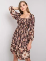 TW SK BI H3748 šaty.22X tmavo hnedá TW SK BI H3748 šaty.22X tmavo hnedá