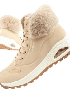 Skechers Uno Rugged Dámske športové topánky Zateplené topánky Zimné hnedé dámske