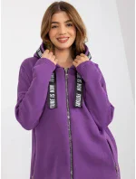 Mikina RV BL 6683.00P tmavo fialová Mikina RV BL 6683.00P tmavo fialová