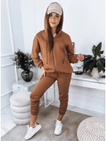 Dámsky teplákový komplet AMILIA PREMIUM mocha FashionStreet AY0736 Dámsky teplákový komplet AMILIA PREMIUM mocha FashionStreet AY0736
