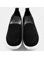 Čierne azúrové tenisky (XA105)