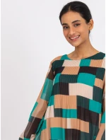 Blúzka DHJ BZ 8643.38P tmavozelená