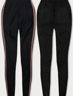 Legíny s vreckami čierne (Q-73)