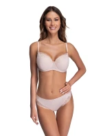 Dámska podprsenka 2112 Azalea beige plus - AVA Dámska podprsenka 2112 Azalea beige plus - AVA