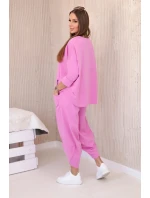 Súprava nových svetloružových teplákov Punto